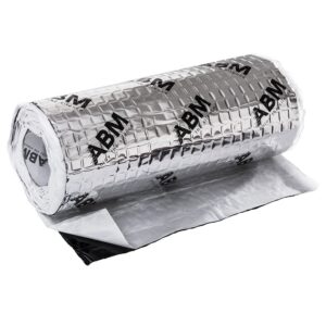 Samolepicí butylová zvukotěsná rohož ABM Xtreme Premium v deskách, 1.5mm, 0.05m2 Butilové zvukově izolační rohože ABM Xtreme akustická izolace ABM Insulation