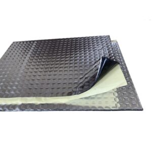 Samolepicí akustické butylové rohože ABM Professional v deskách, 4mm, 0.08m2 Butilové zvukově izolační rohože ABM Professional abm butyl mat ABM Insulation