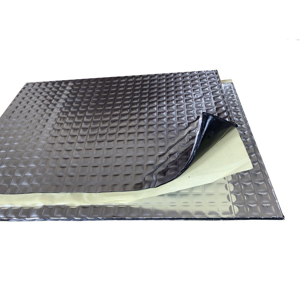 Samolepicí akustické butylové rohože ABM Professional v deskách, 4mm, 0.08m2 Butilové zvukově izolační rohože ABM Professional abm butyl mat ABM Insulation