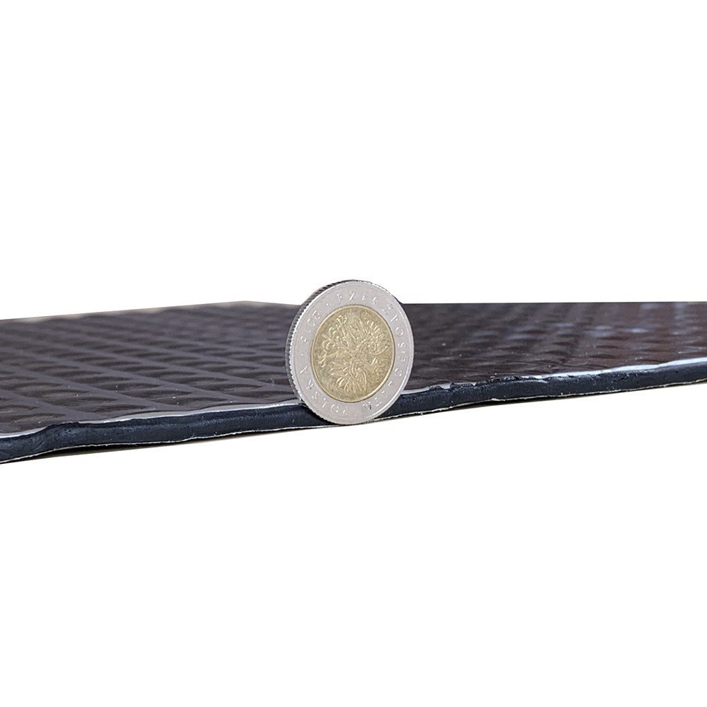 Samolepicí akustické butylové rohože ABM Professional v deskách, 4mm, 0.08m2 Butilové zvukově izolační rohože ABM Professional abm butyl mat ABM Insulation