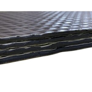 Samolepicí akustické butylové rohože ABM Professional v deskách, 4mm, 0.08m2 Butilové zvukově izolační rohože ABM Professional abm butyl mat ABM Insulation