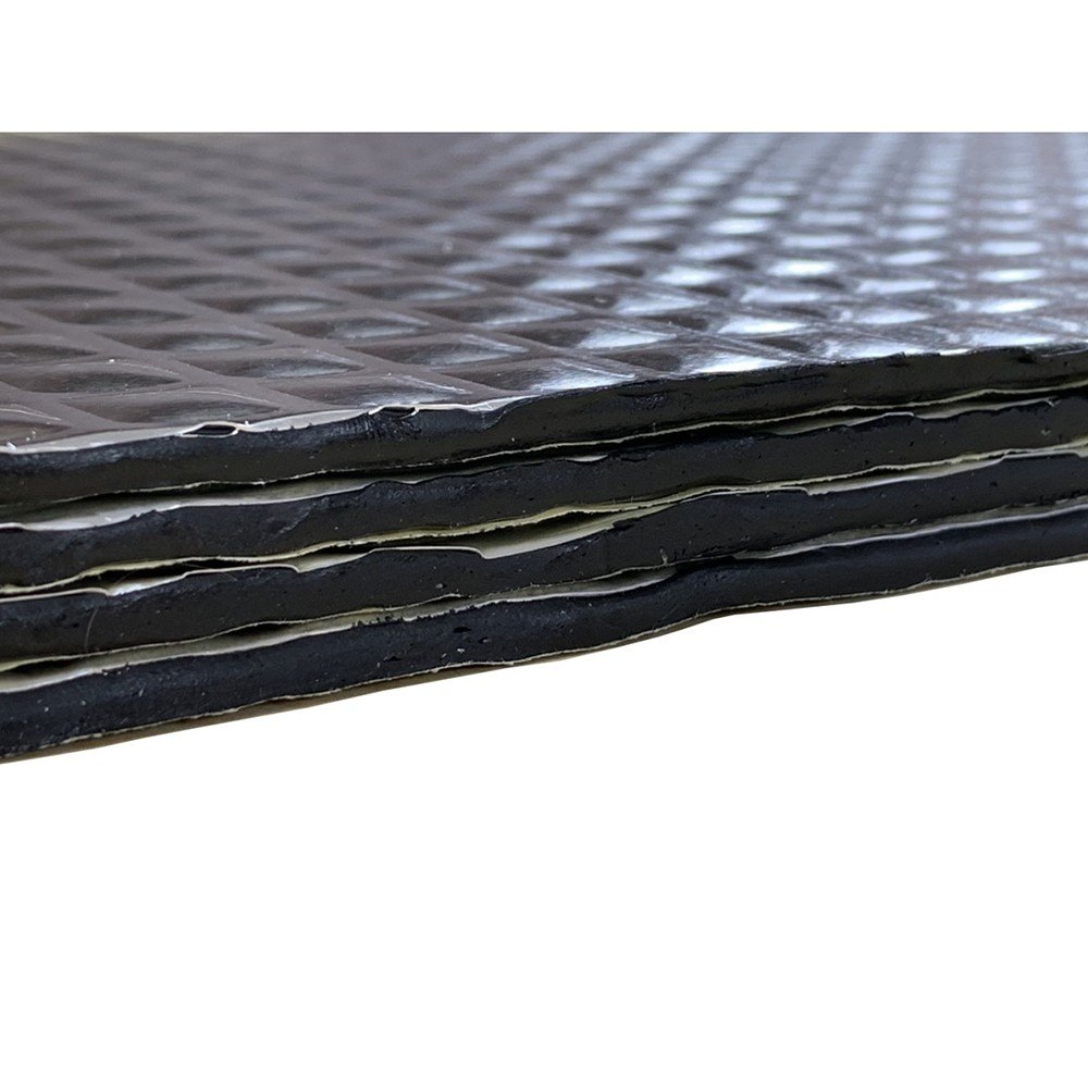 Samolepicí akustické butylové rohože ABM Professional v deskách, 4mm, 0.08m2 Butilové zvukově izolační rohože ABM Professional abm butyl mat ABM Insulation