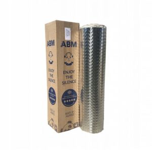 Prémiové samolepicí butylové zvukově izolační rohože ABM Xtreme v rolích, 1.5mm, 1m2 Butilové zvukově izolační rohože ABM Xtreme abm butyl matt názory ABM Insulation