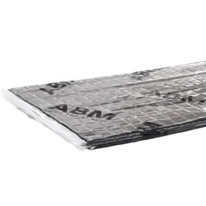 Samolepicí butylová zvukotěsná rohož ABM Xtreme Premium v deskách, 1.5mm, 0.05m2 Butilové zvukově izolační rohože ABM Xtreme akustická izolace ABM Insulation