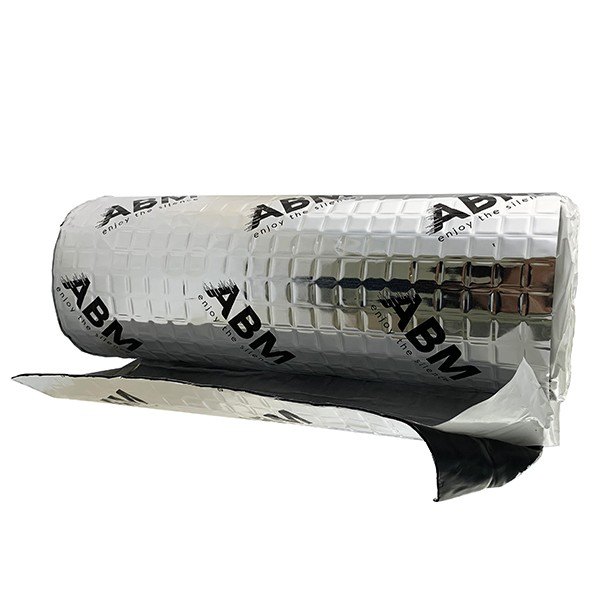 Prémiové samolepicí butylové zvukově izolační rohože ABM Xtreme v rolích, 1.5mm, 1m2 mata wygłuszająca,mata butylowa,mata wyciszająca,izolacja akustyczna 18abm-4-600-2