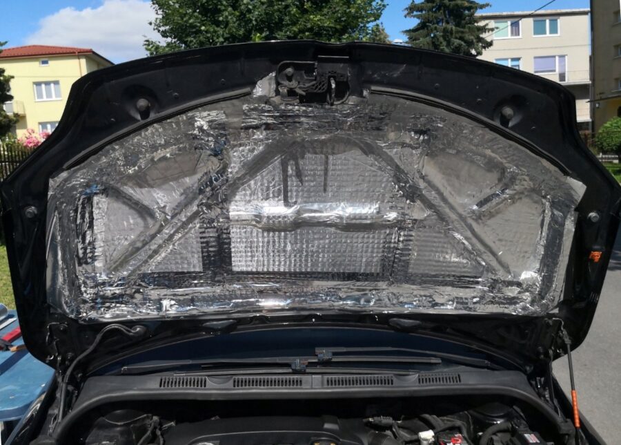 Butylová zvukotěsná samolepicí rohož ABM Professional v rolích 2mm, 1m2 Butilové zvukově izolační rohože ABM Professional abm butyl mat ABM Insulation