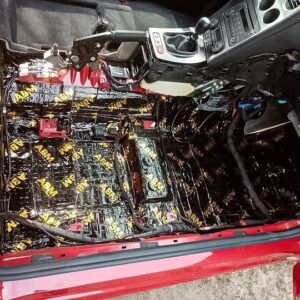 Prémiové samolepicí butylové zvukově izolační rohože ABM Xtreme v rolích, 1.5mm, 1m2 mata wygłuszająca,mata butylowa,mata wyciszająca,izolacja akustyczna mata--abm-1