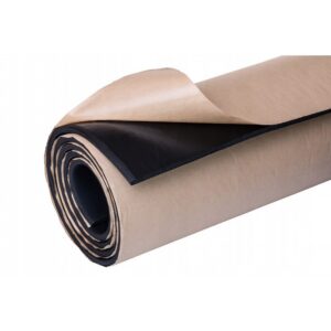 Zvukotěsná pryžová samolepicí pěna ABM, 6mm, 0.25m2 Izolační pryžové pěny abm gumová pěna ABM Insulation