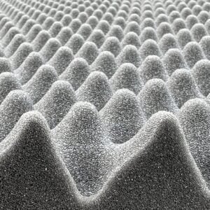 Zvuk pohlcující akustická pěna ABM WAVE Samolepicí, 20mm, 1m2 Akustické zvukově izolační pěny akustická pěna ABM Insulation