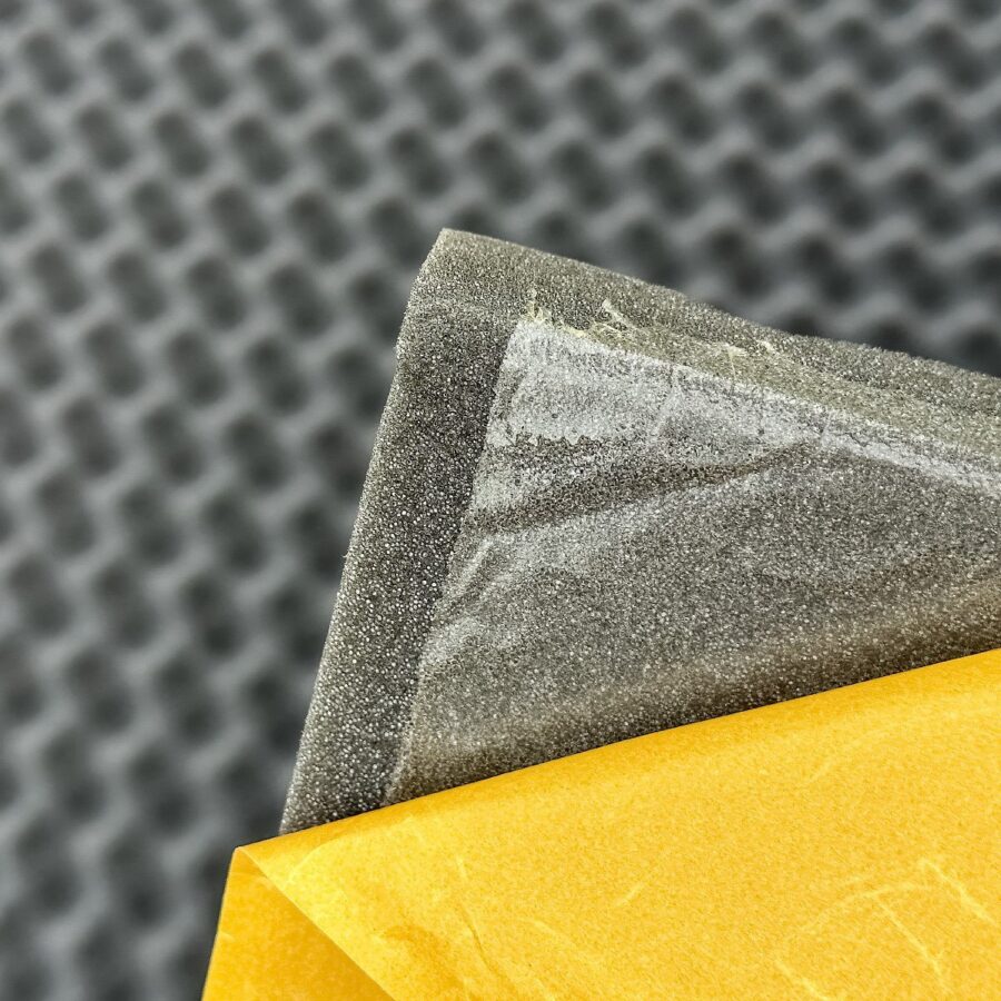 Zvuk pohlcující akustická pěna ABM WAVE Samolepicí, 20mm, 1m2 Akustické zvukově izolační pěny akustická pěna ABM Insulation