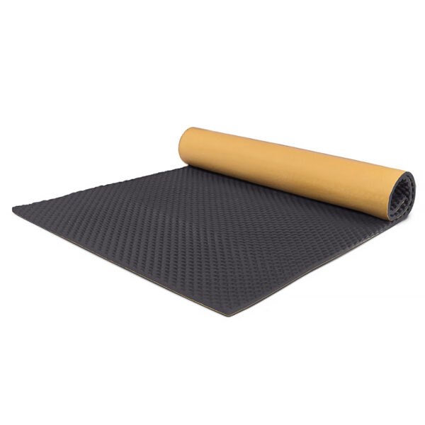 Zvuk pohlcující akustická pěna s paměťovou fólií ABM WAVE samolepicí, 15mm, 1m2 Akustické zvukově izolační pěny akustická pěna ABM Insulation