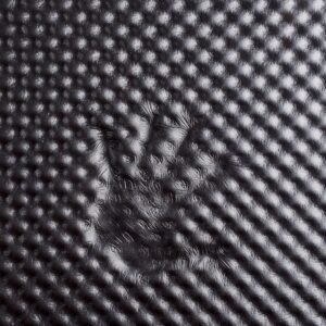 Zvuk pohlcující akustická pěna s paměťovou fólií ABM WAVE samolepicí, 15mm, 1m2  ABM-PFPAM15FOLIA-EA