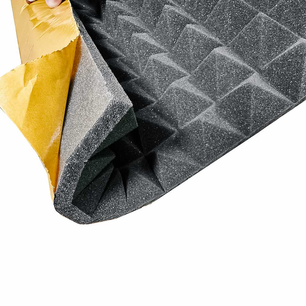 Akustická pěna ABM PYRAMIDS Samolepicí, 50mm, 0.25m2 ABM Insulation Akustická pěna ABM PYRAMIDS Samolepicí, 50mm, 0.25m2 Akustické zvukově izolační pěny akustická pěna ABM Insulation