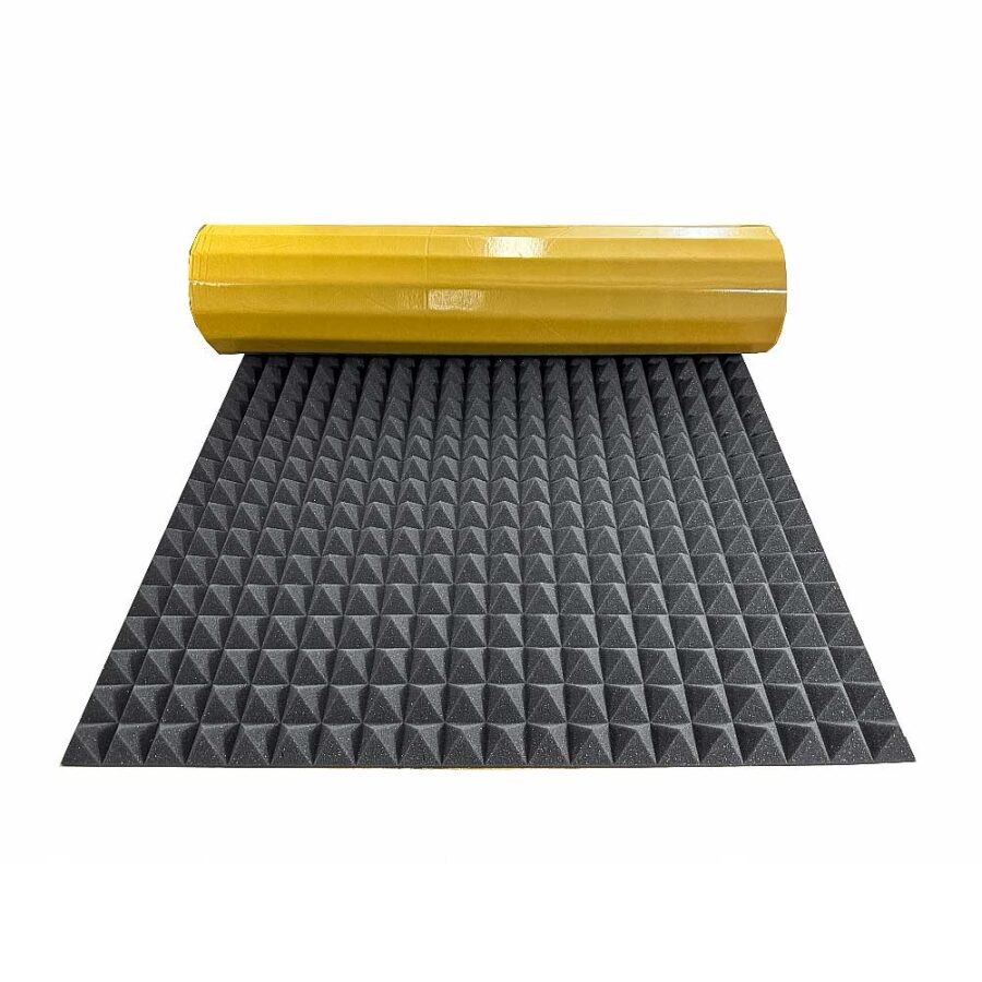 Akustická pěna ABM PYRAMIDS Samolepicí, 50mm, 0.25m2 Akustické zvukově izolační pěny akustická pěna ABM Insulation