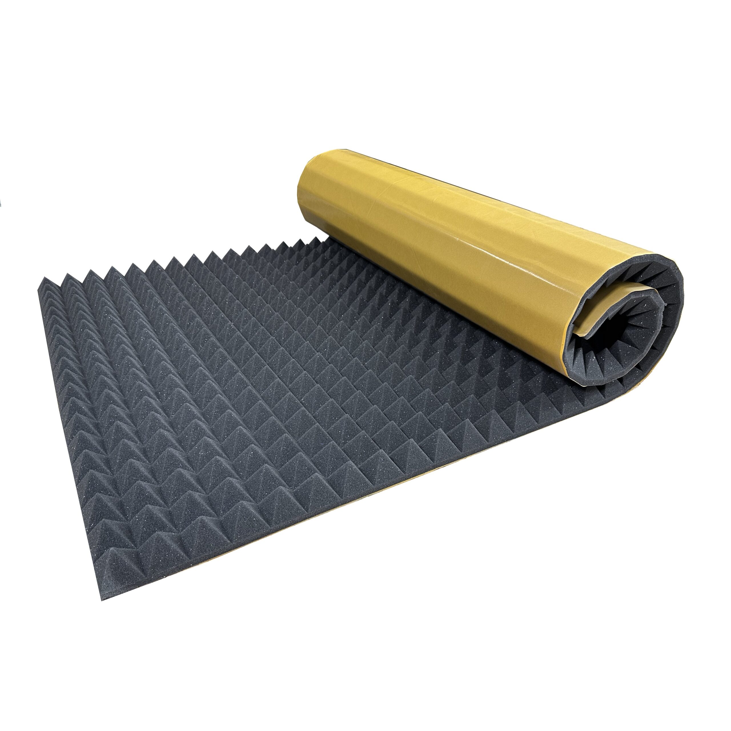 Acoustic foam ABM PYRAMIDS Self-adhesive, 50mm, 1m2 Acoustic Absorbing Soundproofing Foam acoustic foam