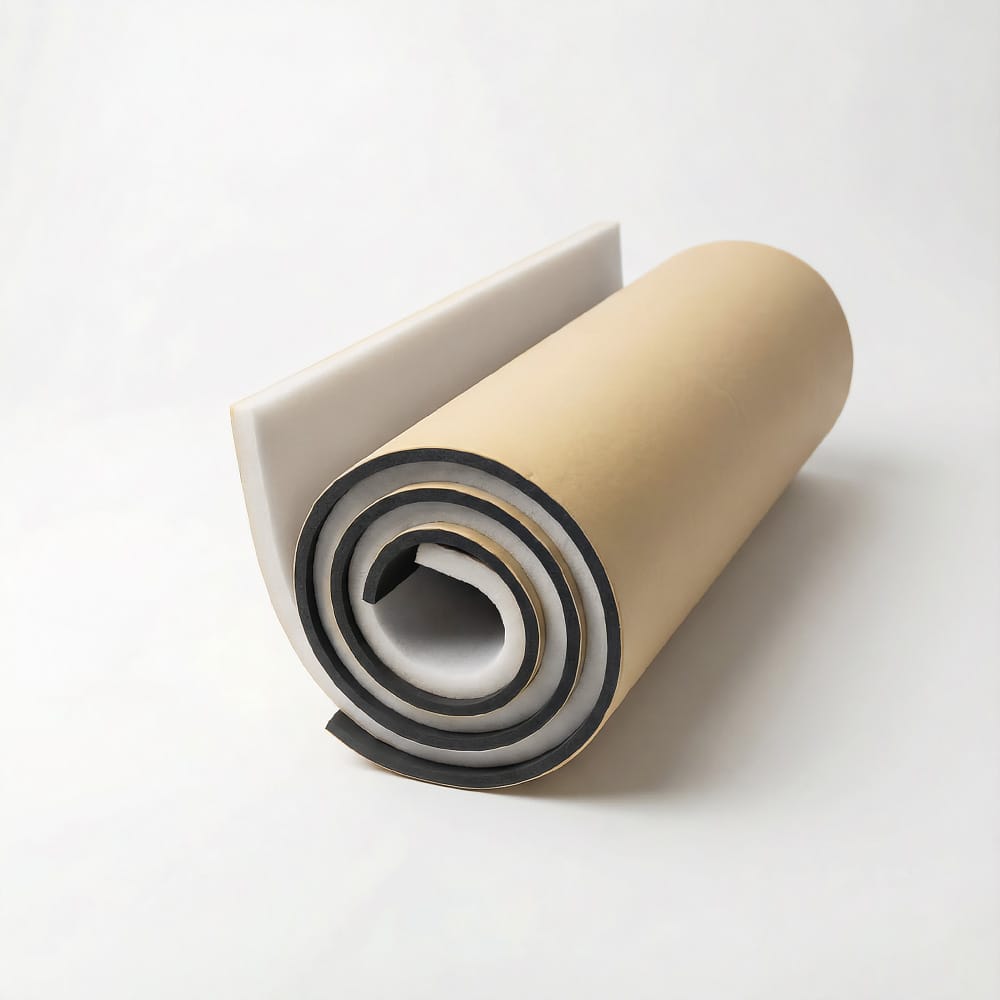 Sada materiálů pro zvukovou izolaci pokojových dveří, 2×2m2, bílá abm-z2-1 Sada materiálů pro zvukovou izolaci pokojových dveří, 2×2m2, bílá abm-z2-1