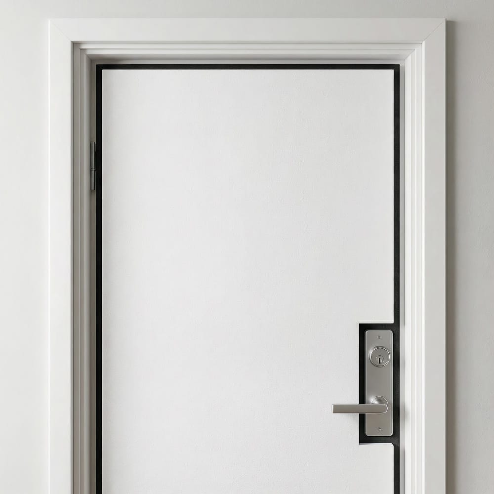 Sada materiálů pro zvukovou izolaci pokojových dveří, 2×2m2, bílá abm-z2-13 Sada materiálů pro zvukovou izolaci pokojových dveří, 2×2m2, bílá abm-z2-13