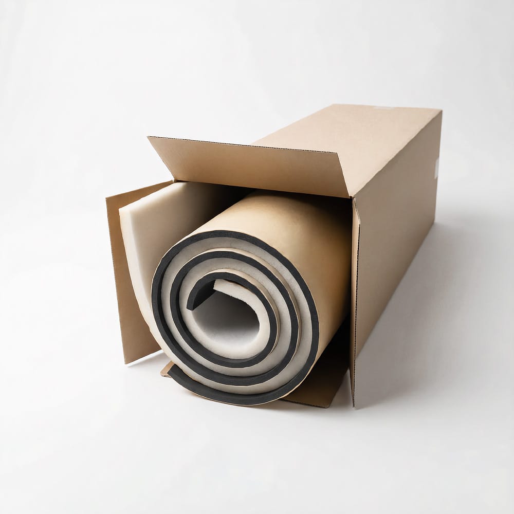 Sada materiálů pro zvukovou izolaci pokojových dveří, 2×2m2, bílá abm-z2-2 Sada materiálů pro zvukovou izolaci pokojových dveří, 2×2m2, bílá abm-z2-2