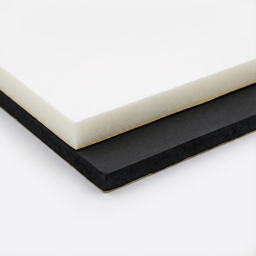 Sada materiálů pro zvukovou izolaci pokojových dveří, 2×2m2, bílá abm-z2-8 Sada materiálů pro zvukovou izolaci pokojových dveří, 2×2m2, bílá abm-z2-8